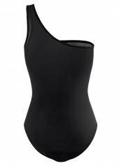 Tribal Print Black Wide Strap One Piece Swimwear | thumb picture 