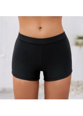 Polka Dot Double Layered Mesh Stitching Swimdress and Shorts | thumb picture 