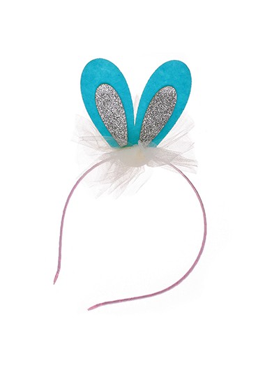 Modlily Baby Rabbit Ears Mesh Easter Headband - One Size