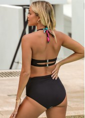 Polka Dot High Waisted Bikini Set | thumb picture 