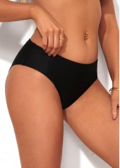 Low Waist Black Bikini Bottom for Women | thumb picture 
