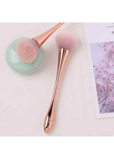 Modlily Plastic Handle Rose Gold Makeup Brush - One Size