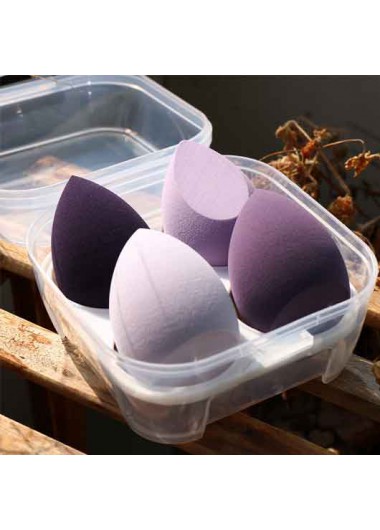 Modlily Wet and Dry Dual Purpose Purple Beauty Blender Set - One Size