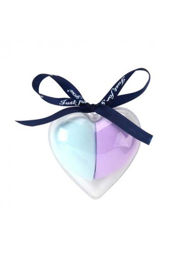 Modlily Waterdrop Heart Design Random Color Beauty Blender Set - One Size