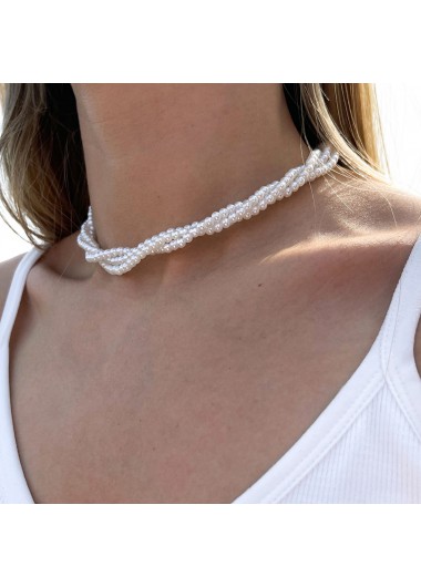  Modlily-Women's Clothing > Jewellery-COLOR-White