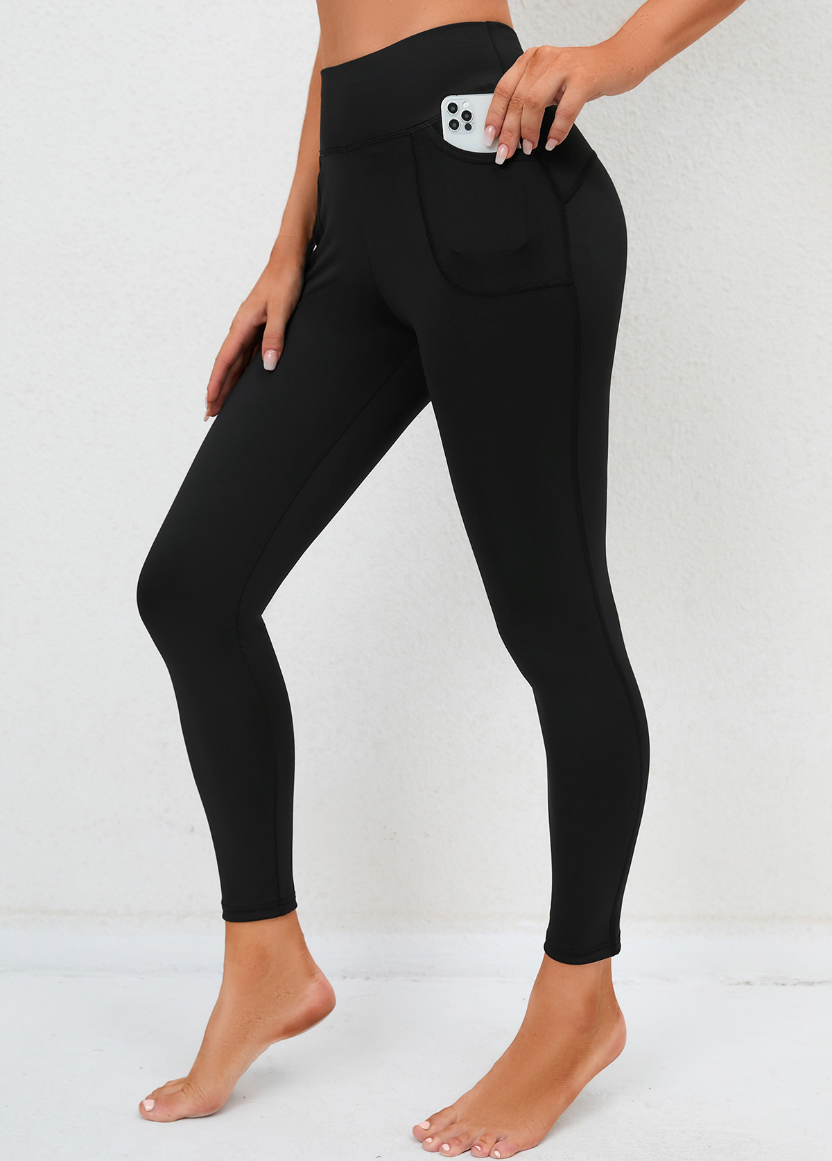 Athleta Black Leggings With Pockets