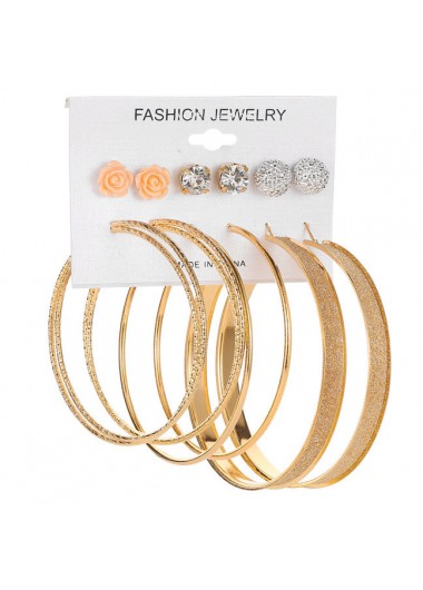  Modlily-Women's Clothing > Jewellery-COLOR-Golden