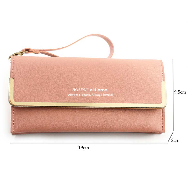 Dusty Pink Magnetic Card Bag&wallet