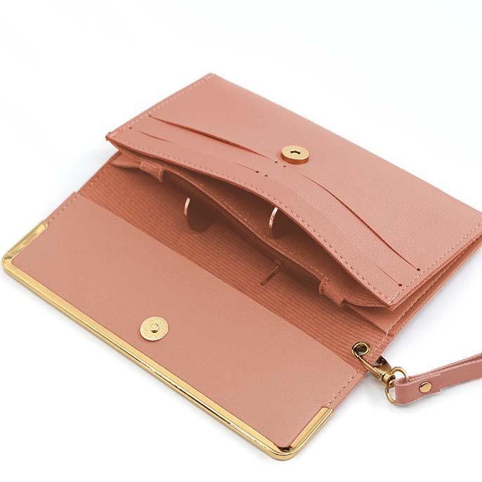 Dusty Pink Magnetic Card Bag&wallet