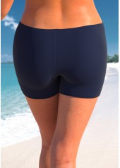 Mid Waisted Plus Size Navy Swim Shorts | thumb picture 