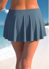High Waisted Plus Size Dark Grey Pantskirt | thumb picture 
