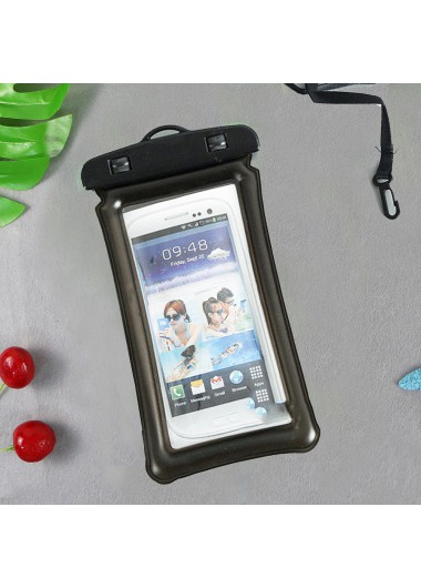 Modlily Black One Size Plastic Phone Case - One Size
