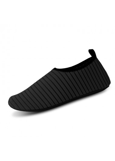 Modlily Black Striped Anti Slippery Water Shoes - 42