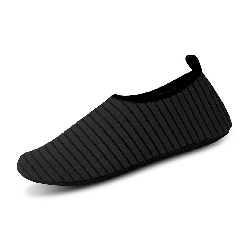 Black Striped Anti Slippery Water Shoes