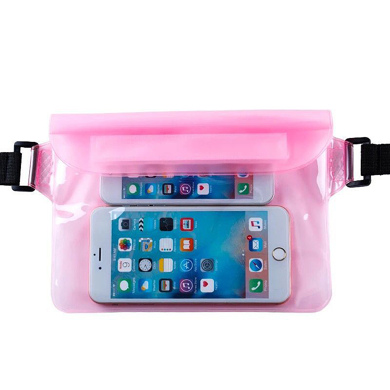 Neon Pink One Size Plastic Transparent Phone Case