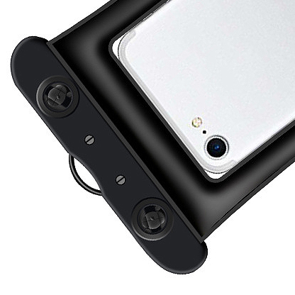 Black Plastic Design One Size Phone Case