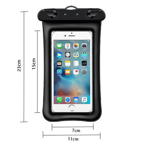 Black Plastic Design One Size Phone Case