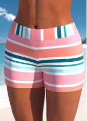 Plus Size Mid Waisted Swim Shorts | thumb picture 