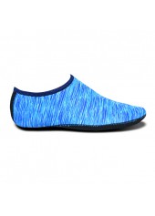 Neon Blue Polyester Material Water Shoes
