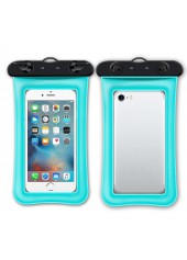 Cyan One Size Contrast Phone Case