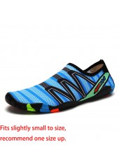 Light Blue Anti Slippery Contrast Water Shoes | thumb picture 