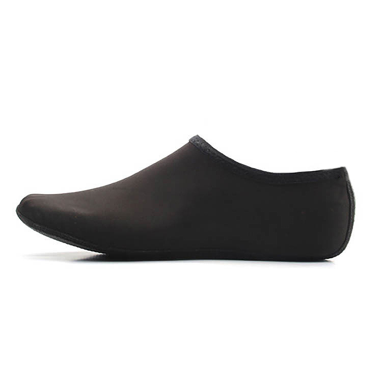 Black Anti Slippery Polyester Material Water Shoes