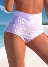 High Waisted Light Purple Bikini Bottom | thumb picture 
