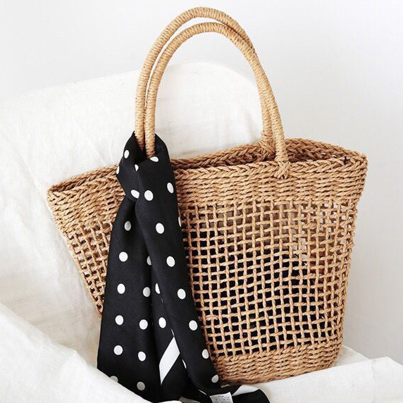 Light Camel Open Hollow Out Shoulder Bag | picture 