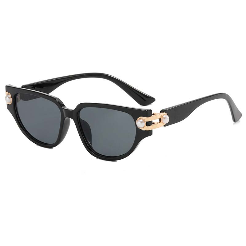Black Pearl Square Cat Eye Sunglasses | picture 