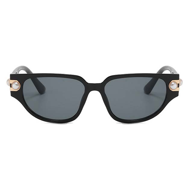 Black Pearl Square Cat Eye Sunglasses | picture 