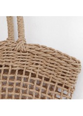 Light Camel Open Hollow Out Shoulder Bag | thumb picture 