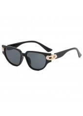 Black Pearl Square Cat Eye Sunglasses
