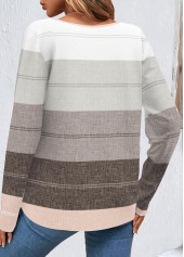 Multi Color Button Long Sleeve T Shirt | thumb picture 