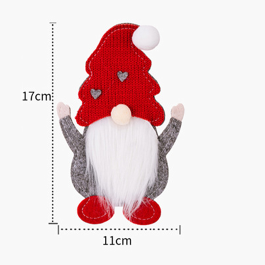 Red Christmas Santa Claus Cutlery Cover
