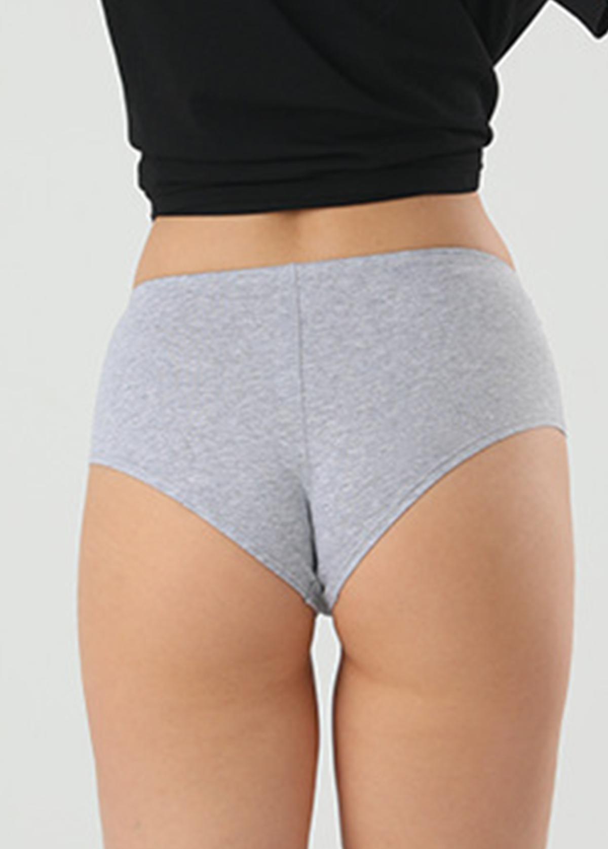 Light Grey Low Waisted Panty for Women