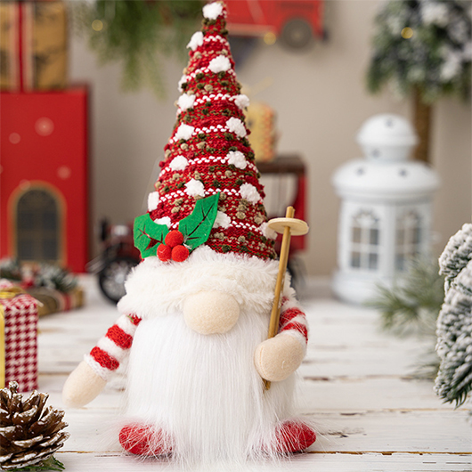 Red Christmas Santa Claus Doll Decoration
