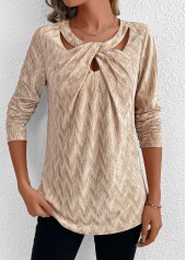 Champagne Velvet Long Sleeve T Shirt | thumb picture 