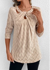 Champagne Velvet Long Sleeve T Shirt | thumb picture 