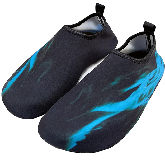 Patchwork Black Ombre Lightweight Water Shoes
