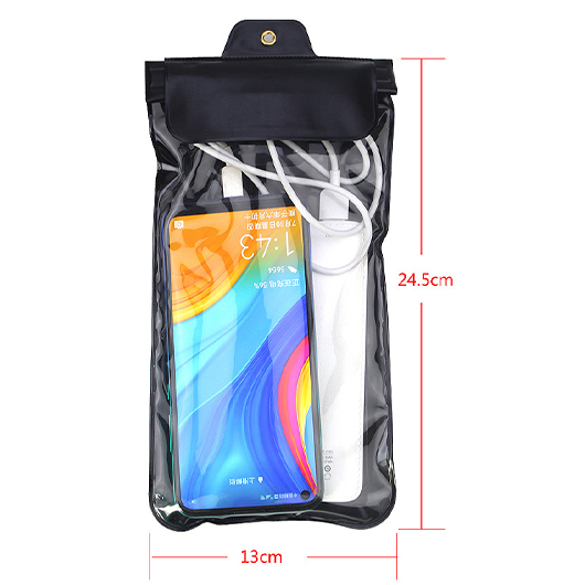 Black Water Proof Plastic Phone Case | picture 