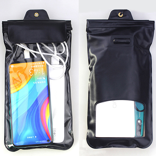 Black Water Proof Plastic Phone Case | picture 