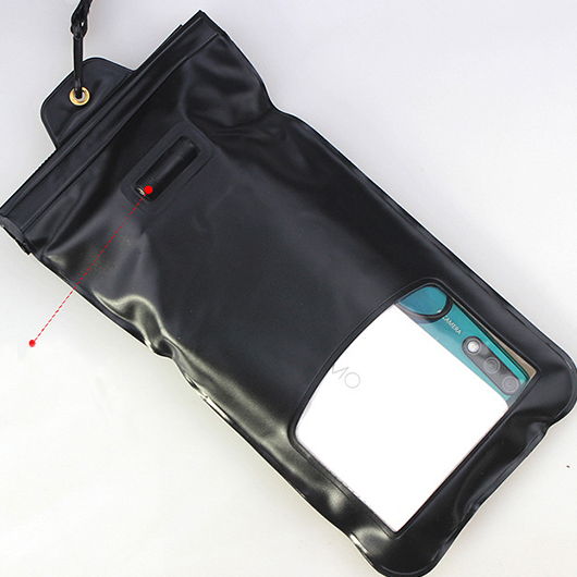 Black Water Proof Plastic Phone Case | picture 