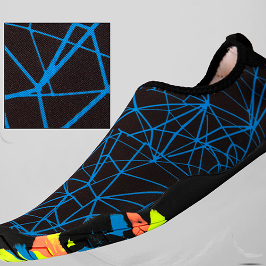 Dark Blue Flexible Lightweight Water Shoes | picture 