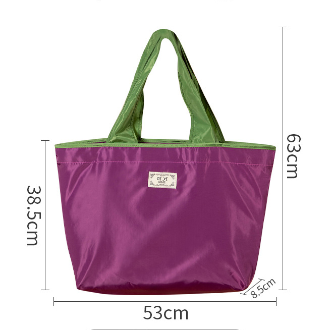 Purple Casual Open Tote Hand Bag | picture 