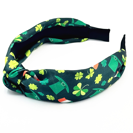 Green Saint Patrick Bowknot Design Headband