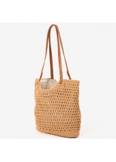 Dark Camel Color Zip Shoulder Bag | thumb picture 