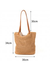 Dark Camel Color Zip Shoulder Bag | thumb picture 