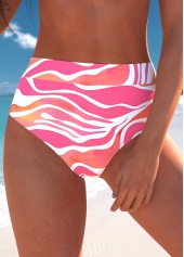 Drawstring Ombre Hot Pink Swimdress and Panty | thumb picture 