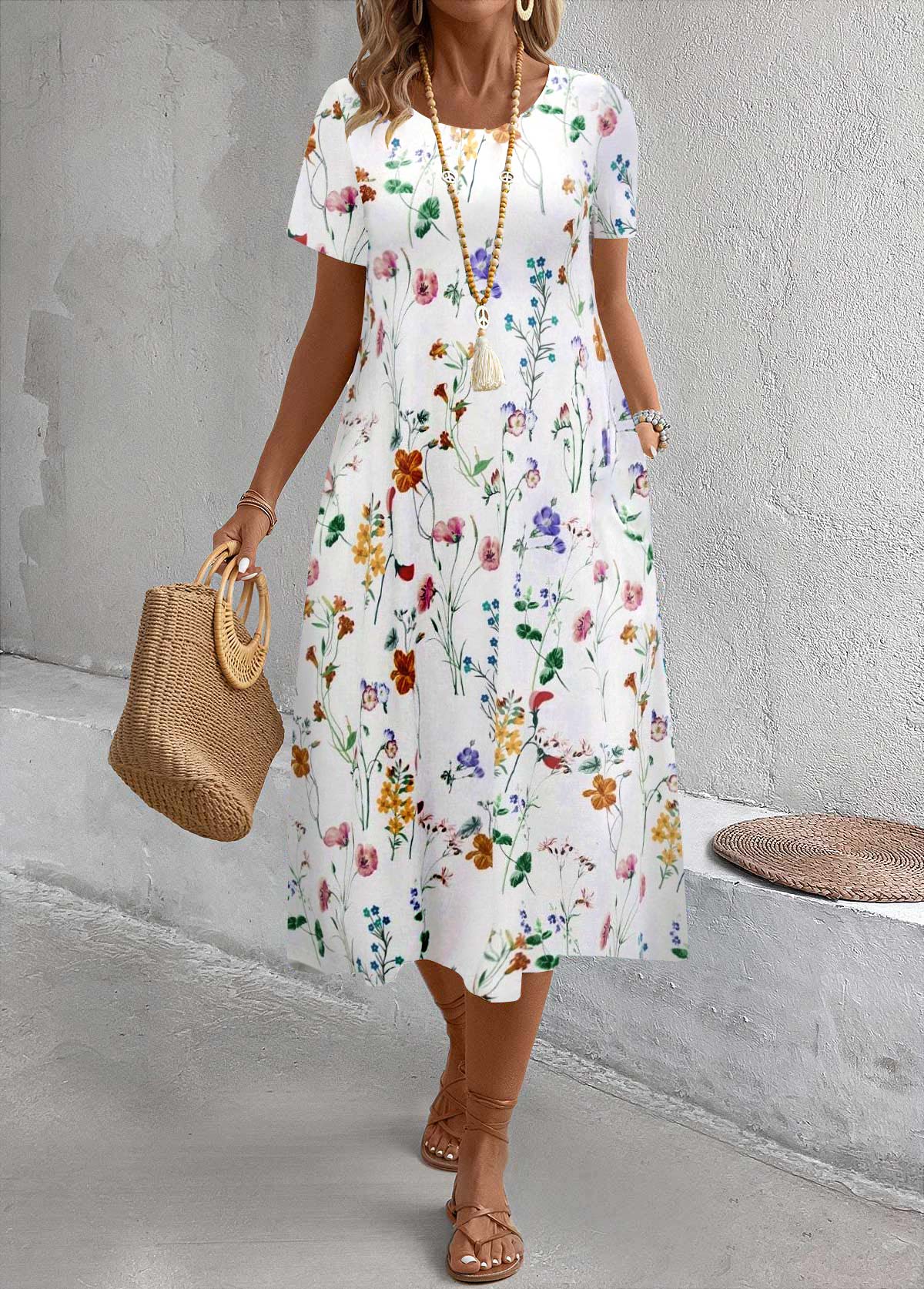 summer dress cotton for women Hemp Cotton Dress | Women's Summer Dress