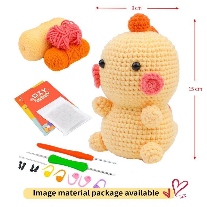 Light Yellow Doll Diy Material Sets Decoration